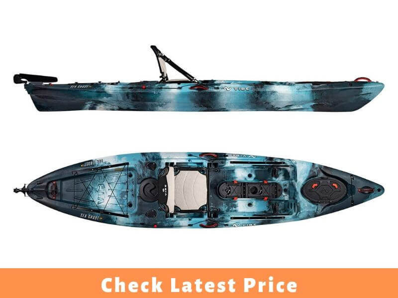 Vibe Kayaks Sea Ghost 130 sit on top fishing kayak