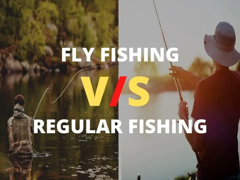 Fly Fishing vs regular fishing