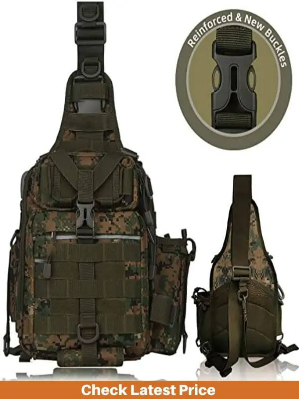 BLISSWILL Fishing Backpack with Rod Holder