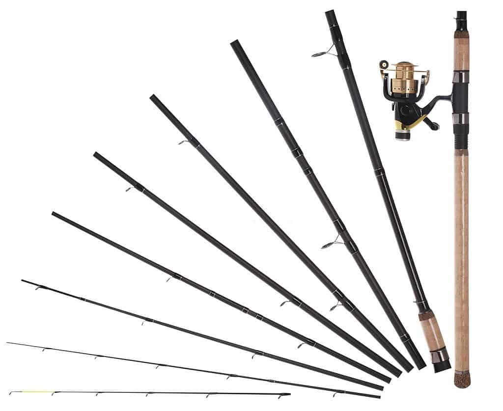 What is the function of baitcaster rods?