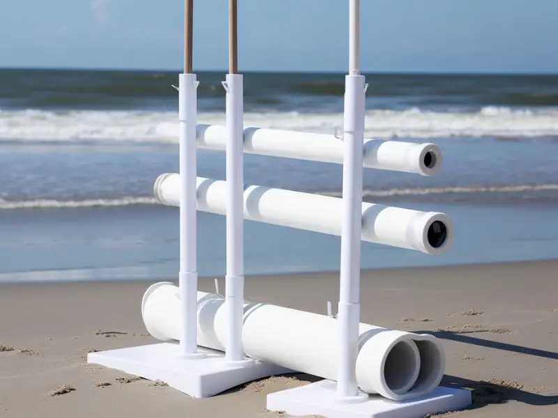 How Do You Make A Beach Fishing Rod Holder?