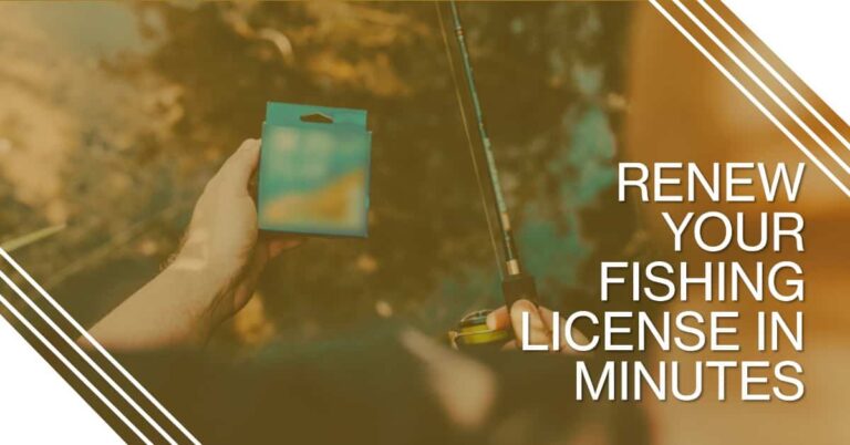 Can I Renew My Fishing License Online