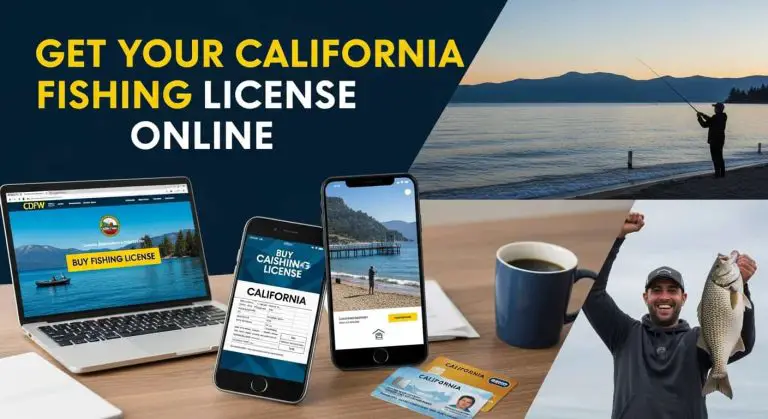 Fishing License Online California