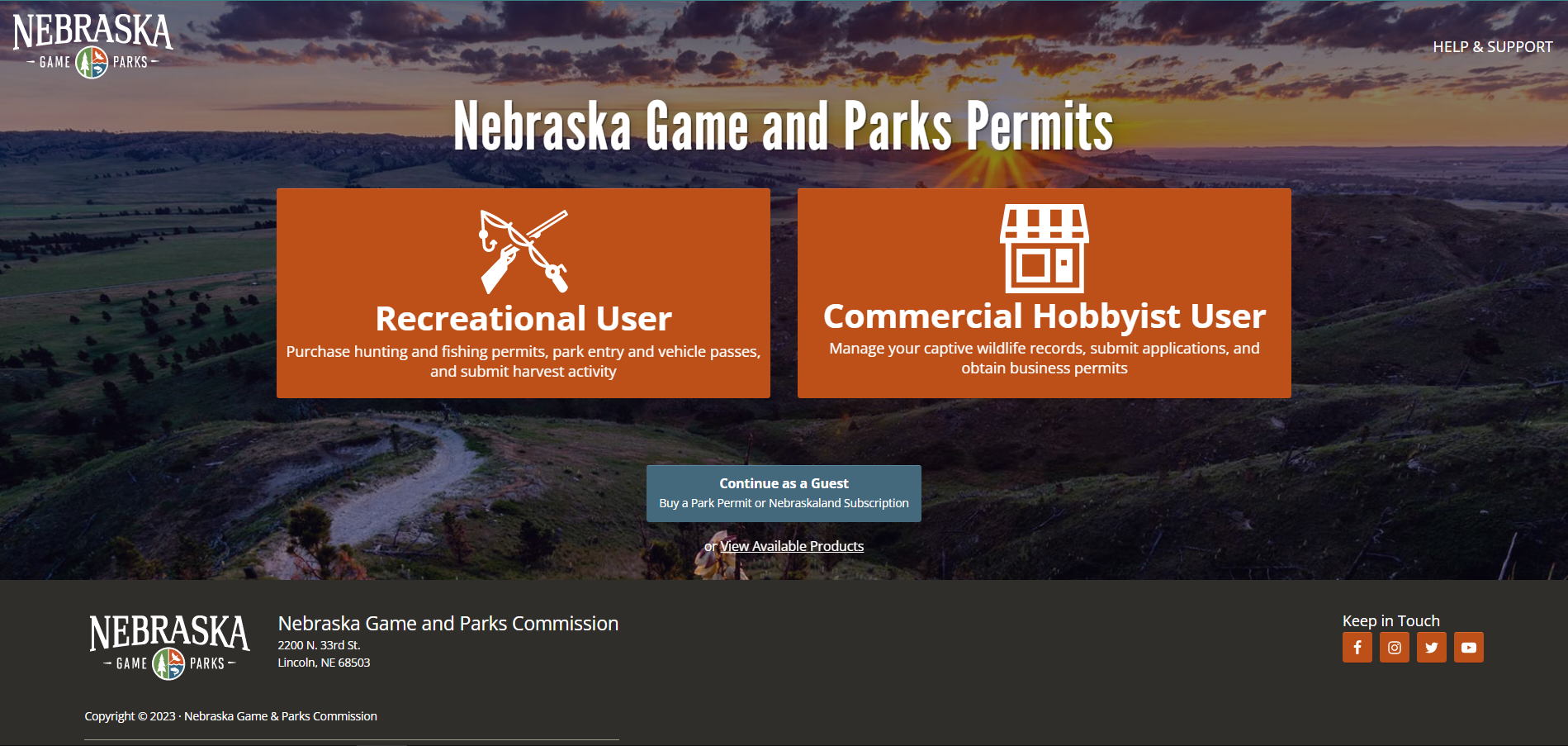 Nebraska Senior Fishing License