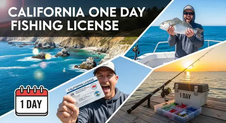 California One Day Fishing License