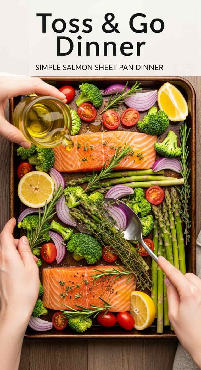 Simple Salmon Sheet Pan Recipe