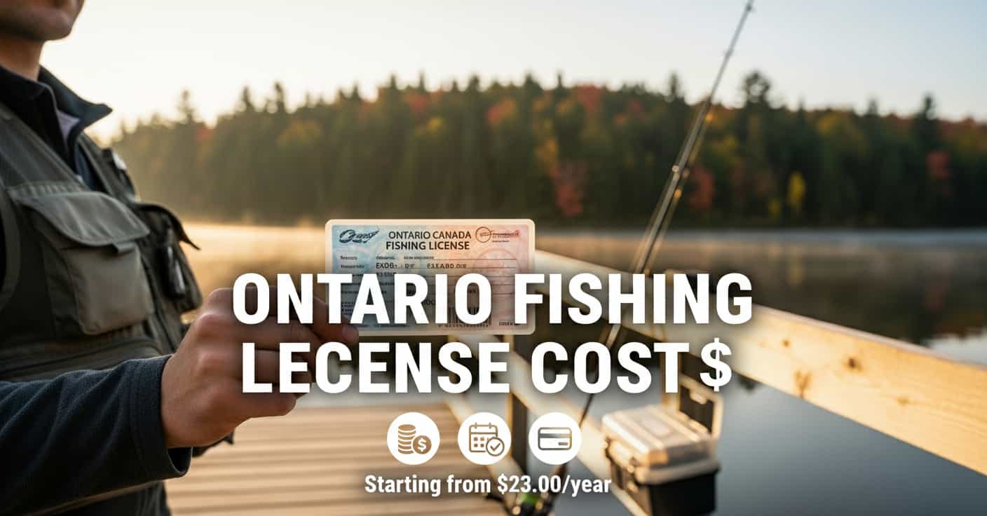 Ontario Canada Fishing License Cost
