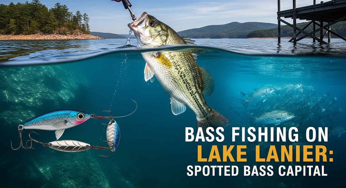 Bass Fishing on Lake Lanier