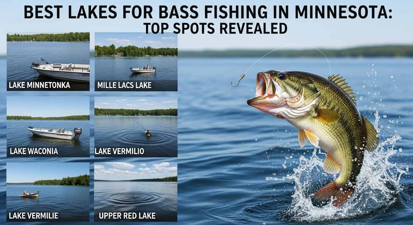 Best Lakes for Bass Fishing in Minnesota: Top Spots Revealed