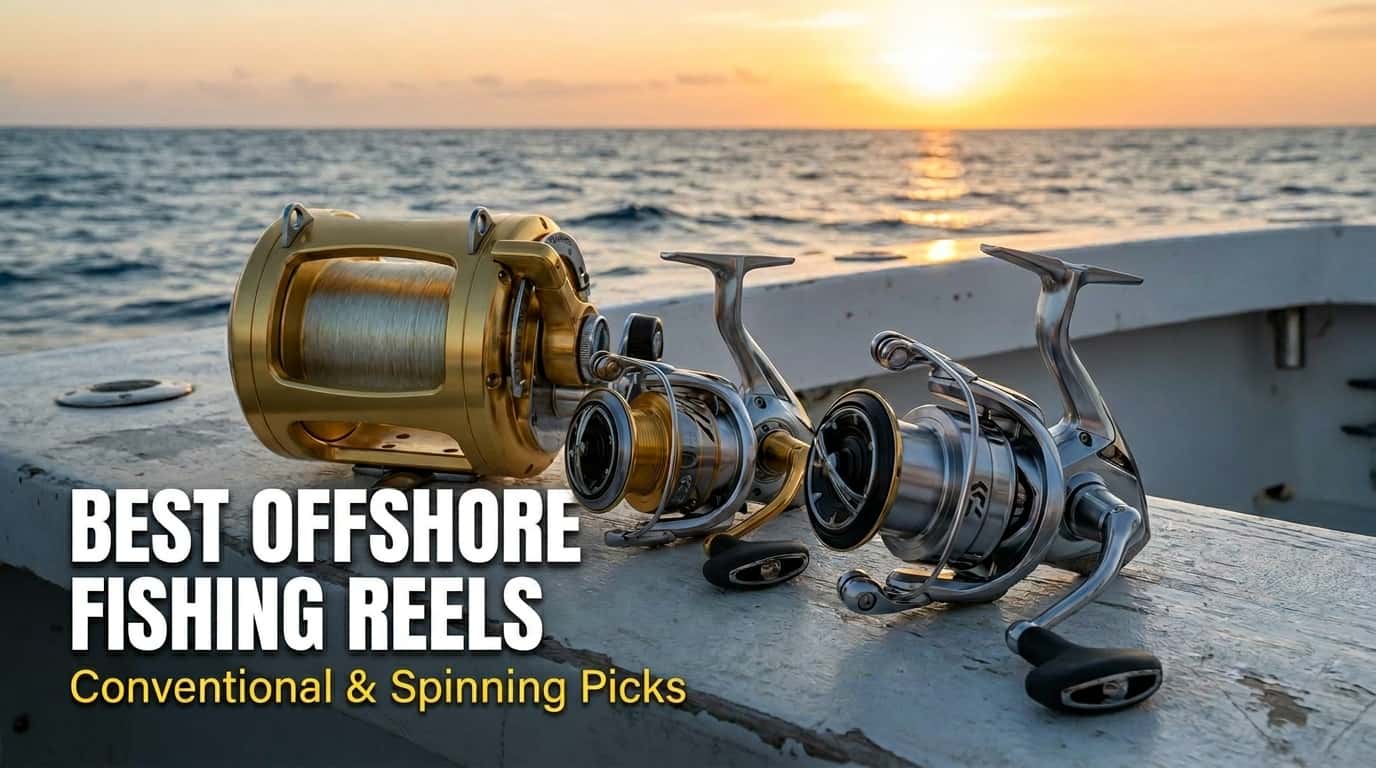 Best Offshore Fishing Reels : Conventional & Spinning Picks
